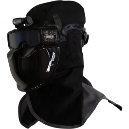 Forney 55345 PRO Auto-Darkening Welding Mask with Flame-Retardant Hood, Tru