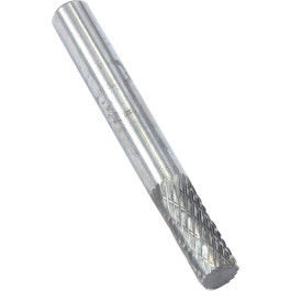 Forney 60120 Tungsten Carbide Burr, SA-1 Cylindrical Double Cut, 1/4" Diame