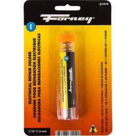 Forney 61419 Electrical Repair Rosin Core Solder, 40% Tin 60% Lead, 1/16" D