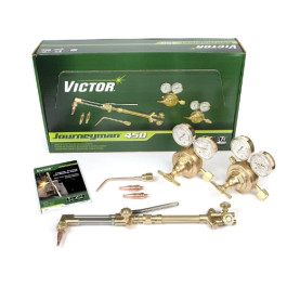 Victor Journeyman 450 Cutting & Welding System, Part Number 0384-0807, SR450/SR460-510 Regulators, CA2460 Attachment, 315FC Handle, Black Finish