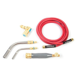 Victor 0386-0007 LP-2 TurboTorch Propane MAP-PRO Torch Kit, Swirl Combustion Tip Technology, 12-Foot Hose