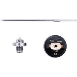 Fuji Spray 8350H-1.7 VALOR H100 BASE HVLP Air Cap Set, 1.7mm, Needle, Nozzl