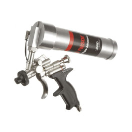 Fusor 312 Sprayable Seam Sealer Dispenser, Air-Powered Caulking Gun, Adjustable Atomization Controls