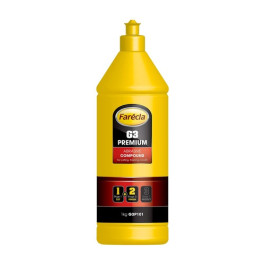 Farecla G3P101 G3 Premium Abrasive Compound, 1 Kilogram Bottle, White Liqui