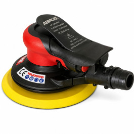 Aircat 6700-6-336SV 6" Self-Vacuum Orbital Palm Sander with Exhaust Hose an