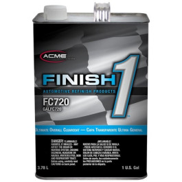 Sherwin-Williams Finish 1 FC72016 Ultimate Overall Clear Coat, 1 gal, High