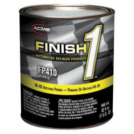 Sherwin-Williams Finish 1 FP410-4 High Build 2K HS Urethane Primer, 1 qt Ca