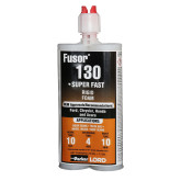 Lord Fusor 130 2-Part Super Fast Rigid Foam, Black, Viscous Liquid, 1 hr Curing, 7.1 oz. Cartridge