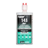 Lord Fusor 141 Clear Plastic Bonding Adhesive (Fast), 7.1 oz (210 mL)