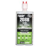 Fusor 208B 2-Part Slow Panel Bonding Adhesive, Paste, 7.1 oz. Bottle