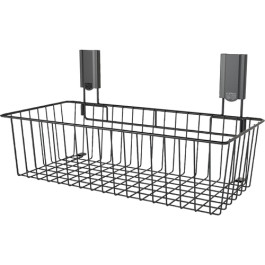 Gator Magnetics 300050 Large Magnetic Utility Basket, 18", Black Steel, 35