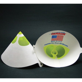 Gerson 010614Y Elite Paint Strainers, 190 micron Yellow Mesh, Sleeve of 125