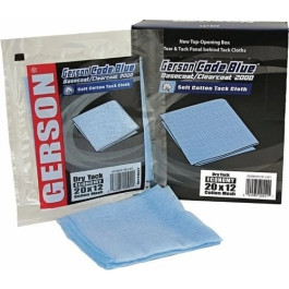 Gerson 020001B Economy Cotton Tack Cloth, 20 x 12 Mesh, 36 inch Length x 18 inch Width, Blue, Case of 12 Boxes