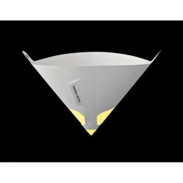 Gerson 010601 Elite Fine Mesh Paint Strainer, 190 Micron White Synthetic Me