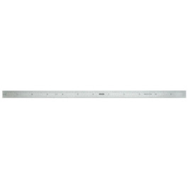 General Tools 1216 Precision Flexible Steel Ruler, 12" Length, 5R Graduations, Polished Stainless Steel