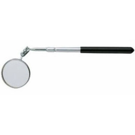 General Tools 557 Telescoping Round Glass Inspection Mirror, 2-1/4" Mirror,