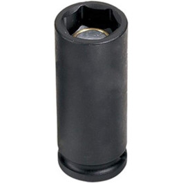 Grey Pneumatic 1008MDG 3/8" Drive 8mm, 6-Point Magnetic Deep Impact Socket, High-Torque Design, Durable Construction