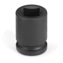 Grey Pneumatic 1010FP 3/8" Drive x 5/16" Square Female Pipe Plug Socket, Chrome Molybdenum Alloy Steel, Standard Length, 4-Point