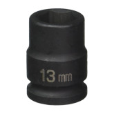 Grey Pneumatic 1013MG 3/8 Inch Drive x 13mm Standard Length Magnetic Impact Socket, 6 Point