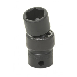 Grey Pneumatic 1030U 3/8" Drive x 15/16" Standard Universal Impact Socket, 6-Point