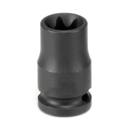 Grey Pneumatic 1106ET Impact Socket, 3/8" Drive x E6 External Torx