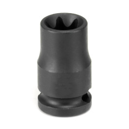 Grey Pneumatic 1110ET 3/8" Drive x E10 External Torx Impact Socket, Standard Length