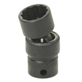 Grey Pneumatic 1117UM  3/8" Drive x 17mm Standard Universal 12-Point Impact Socket