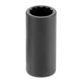 Grey Pneumatic 1118SD 3/8" Drive x 9/16" Deep Impact Socket, 12-Point
