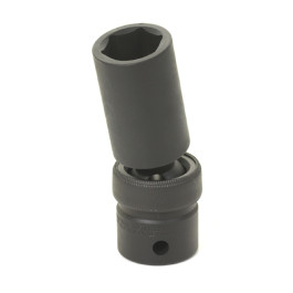 Grey Pneumatic 2014UMD 1/2" Drive x 14mm Deep Universal Impact Socket, 6-Point