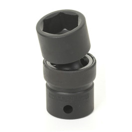Grey Pneumatic 2020U 1/2" Drive x 5/8" Standard Universal Impact Socket, 6-Point, Chrome-Molybdenum Steel