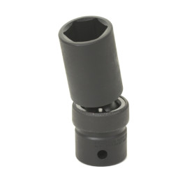 Grey Pneumatic 2020UD 1/2" Drive x 5/8" Deep Universal Impact Socket, 6-Point