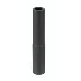 Grey Pneumatic 2020XD 1/2" Drive x 5/8" Extra-Deep Impact Socket, 6-Point, Chrome-Molybdenum Steel
