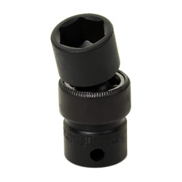 Grey Pneumatic 2023UM 1/2" Drive x 23mm Standard Universal Impact Socket, 6-Point
