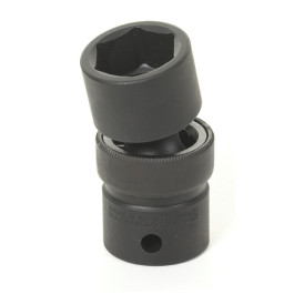 Grey Pneumatic 2024U 1/2" Drive x 3/4" Standard Universal Impact Socket, 6-Point, Chrome Plated