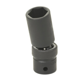 Grey Pneumatic 2028UD 1/2" Drive x 7/8" Deep Universal Impact Socket, 6-Point