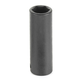 Grey Pneumatic 2052D 1/2" Drive x 1-5/8" Deep Length Impact Socket, 6 Point
