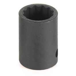 Grey Pneumatic 2117M 1/2" Drive x 17mm Standard Length Impact Socket, 12-Point