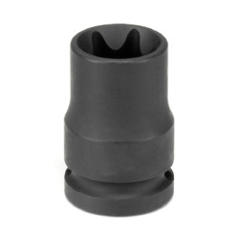 Grey Pneumatic 2118ET 1/2" Drive x E18 External Torx Impact Socket, Star Point