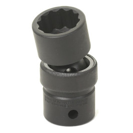 Grey Pneumatic 2126U 1/2" Drive x 13/16" Standard Universal Impact Socket, 12-Point