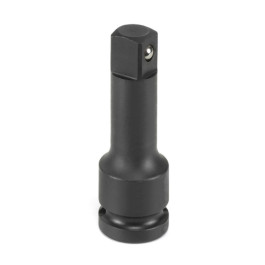 Grey Pneumatic 2210E 1/2" Drive x 10" Extension with Friction Ball, Chrome Molybdenum Alloy Steel
