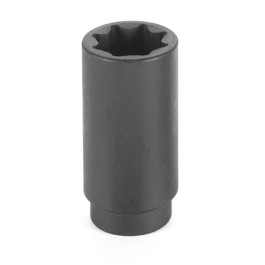 Grey Pneumatic 2520SD 1/2" Drive x 5/8" Deep 8-Point Impact Socket