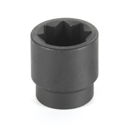 Grey Pneumatic 2522S 1/2" Drive 8-Point Impact Socket, 11/16"