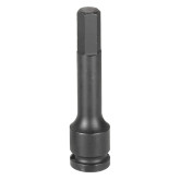 Grey Pneumatic 29104F 1/2" Drive x 5/16" Hex Driver, 4" Length