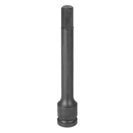 Grey Pneumatic 29106M 1/2" Drive x 10mm Hex Driver Impact Socket, 6" Length