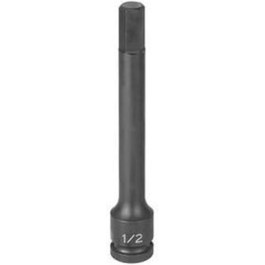 Grey Pneumatic 29166M Hex Driver Impact Socket, 1/2" Drive, 16 mm, 6" Length