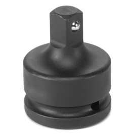Grey Pneumatic 3008AL  3/4" Drive Female x 1/2" Male Adapter with Wrench Flats Socket