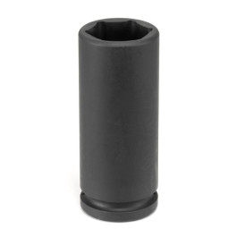 Grey Pneumatic 3040DT 3/4" Drive x 1-1/4" Deep Length Thin-Wall Impact Socket, 6 Point