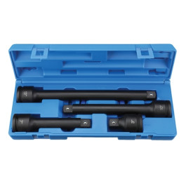 Grey Pneumatic 3304E 3/4" Drive Friction Ball Retention Impact Extension, 4 Piece Set