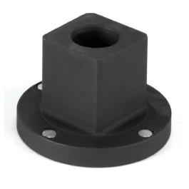Grey Pneumatic 4009RA 1" Drive Female x 1-1/2" Male Reducing Sleeve Adapter with Magnetic Retention