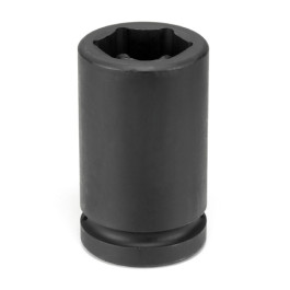 Grey Pneumatic 4048DB 1" Drive x 1-1/2" Limited Budd Impact Socket, 6-Point